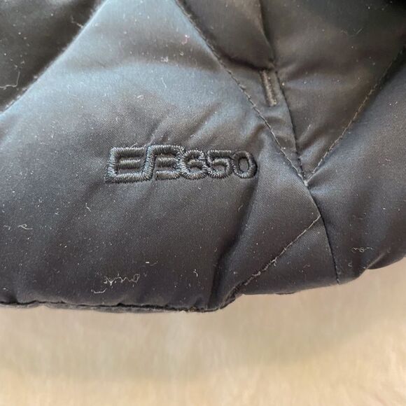Eddie Bauer Black 350 Fill Power Down Coat Size Medium - Picture 5 of 12
